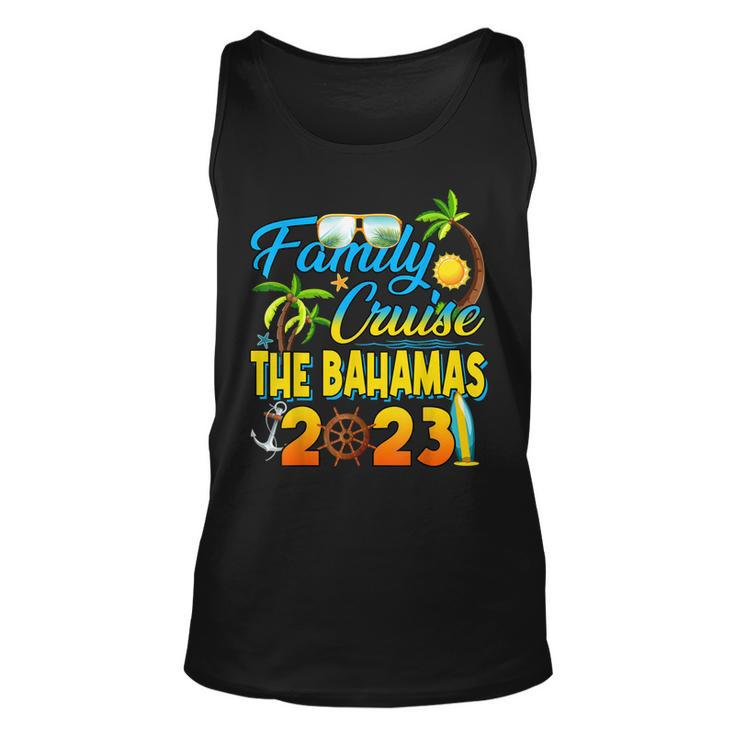 Family Cruise The Bahamas 2023 Summer Matching Vacation  Unisex Tank Top