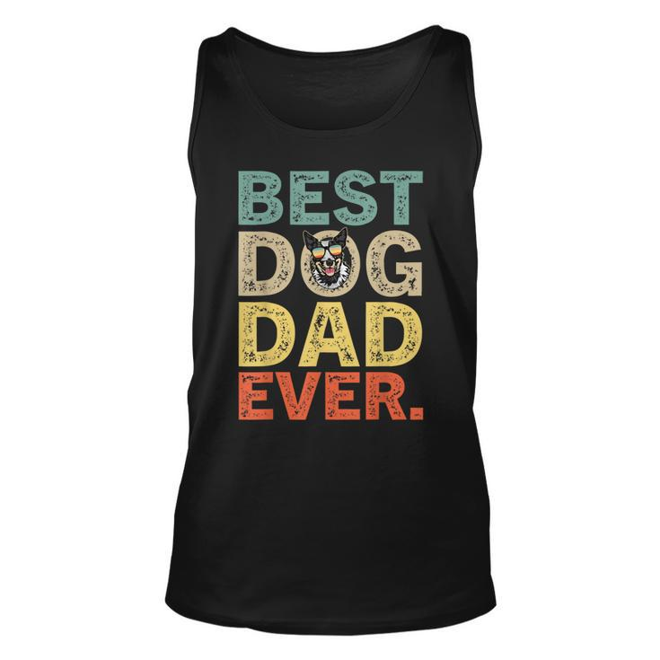 Fathers Day Australian Cattle Best Dog Dad Ever Tank Top