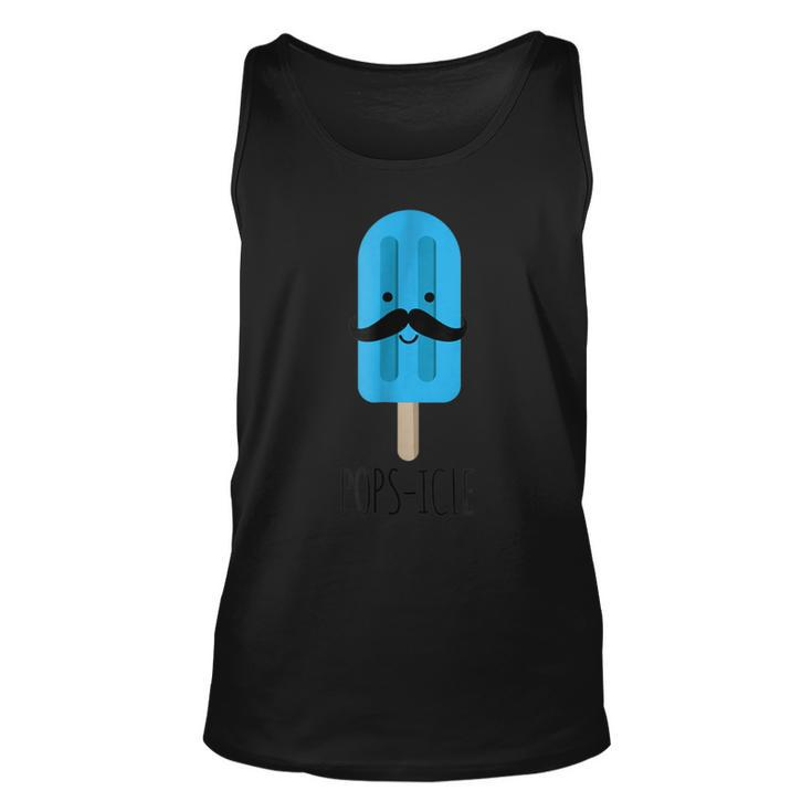 Fathers Day Gifts - Funny  For Dad - Pops-Icle Unisex Tank Top