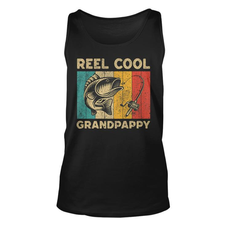 Fathers Day Present Funny Fishing Reel Cool Grandpappy   Unisex Tank Top