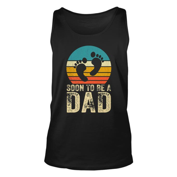 Father’S Day Soon To Be Dad Daddy Father Graphic From Son   Unisex Tank Top