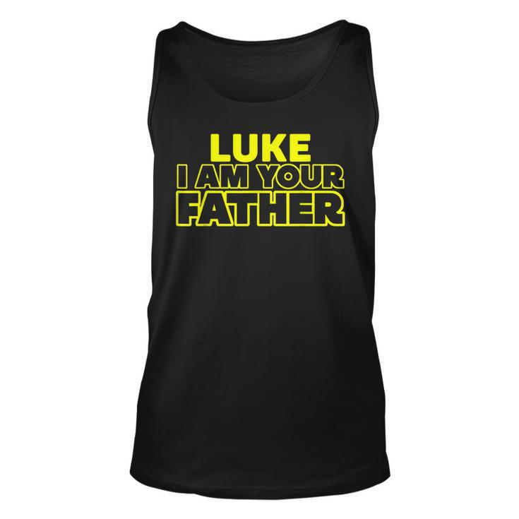 Fathers Day T  Luke I Am Your Father  Unisex Tank Top
