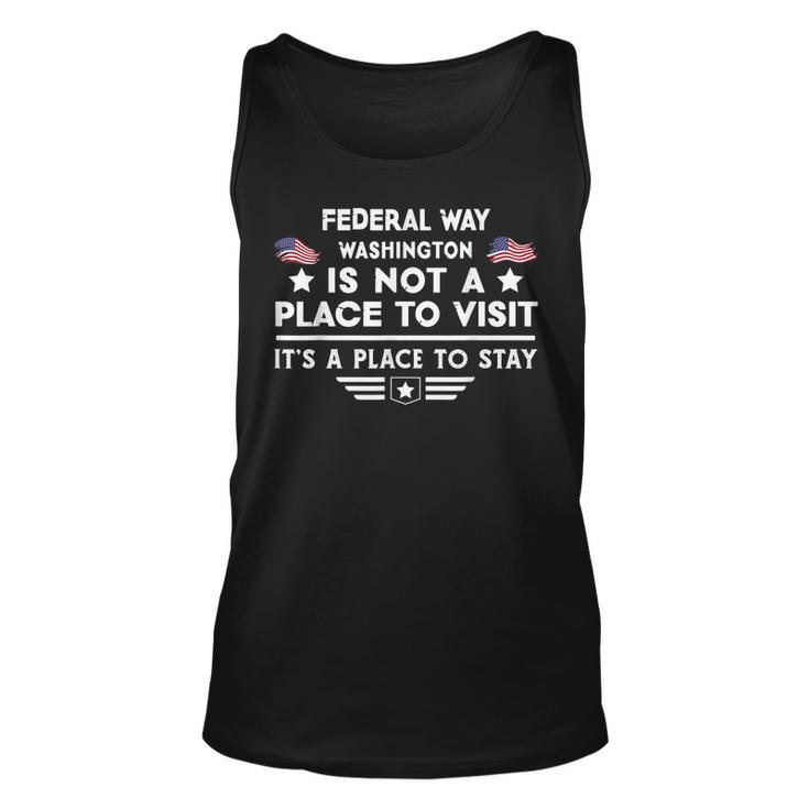 Federal Way Washington Ort Zum Besuchen Bleiben Usa City Tank Top