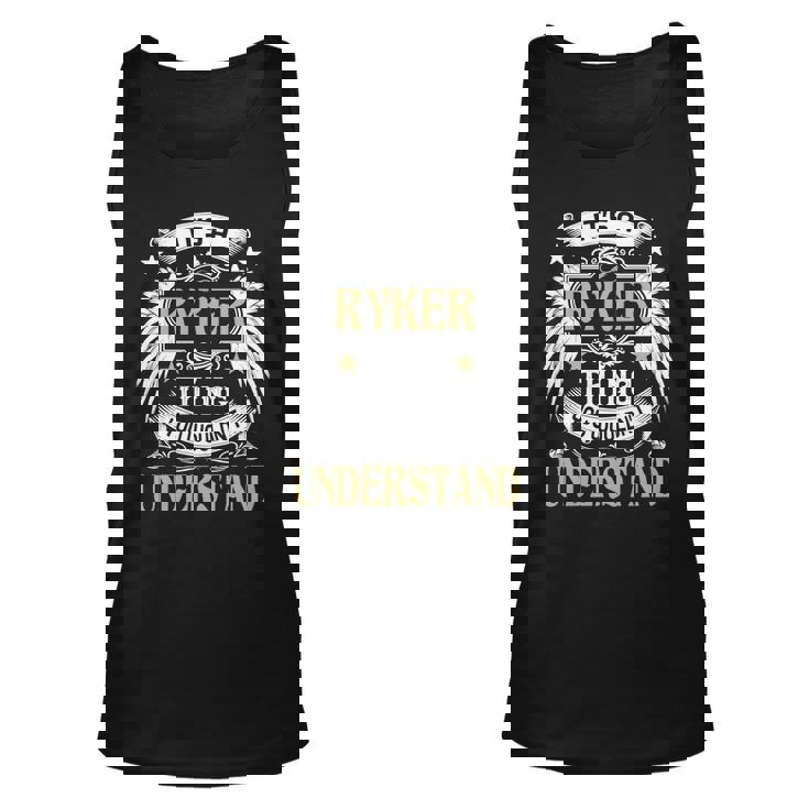 First Last Name Its Ryker Thing  Unisex Tank Top