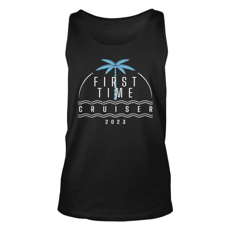 First Time Cruiser 2023 - 1St Cruise Vacation  Unisex Tank Top
