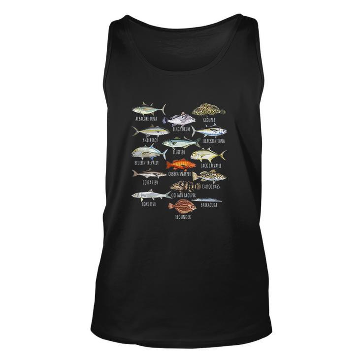 Freshwater Fish Species Fishing T-Shirt - Unisex Gift For Women & Men, Multiple Sizes Available - View #5