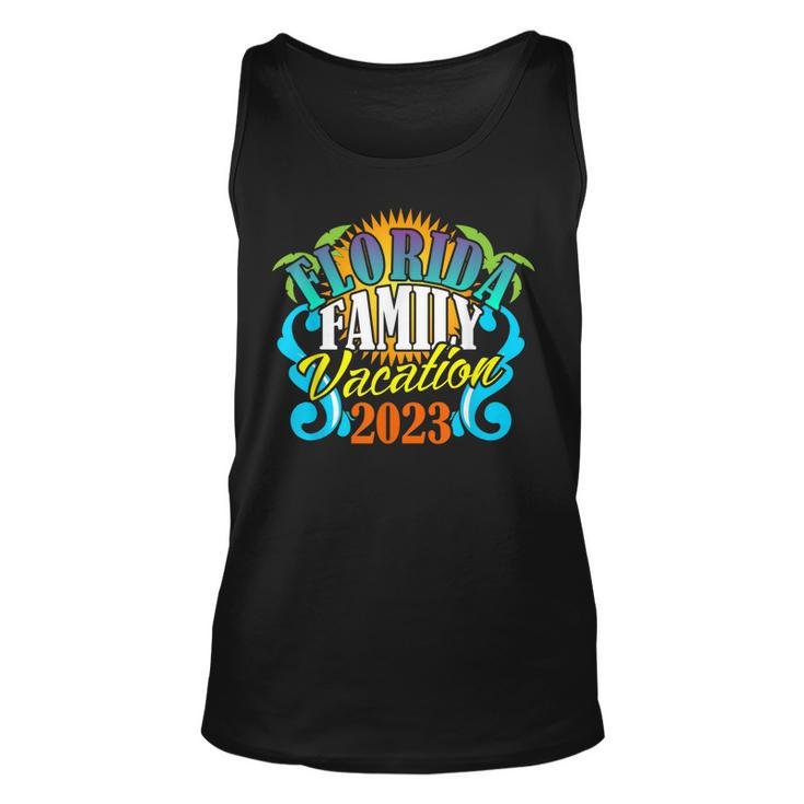 Florida Matching Family Beach Trip Vacation Group 2023  Unisex Tank Top
