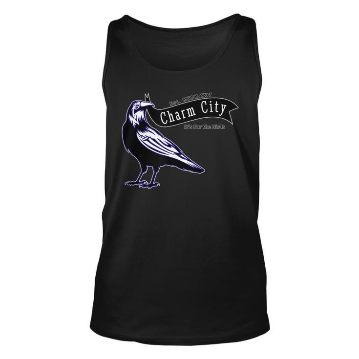 For The Birds A Maryland Charm City Novelty  Unisex Tank Top