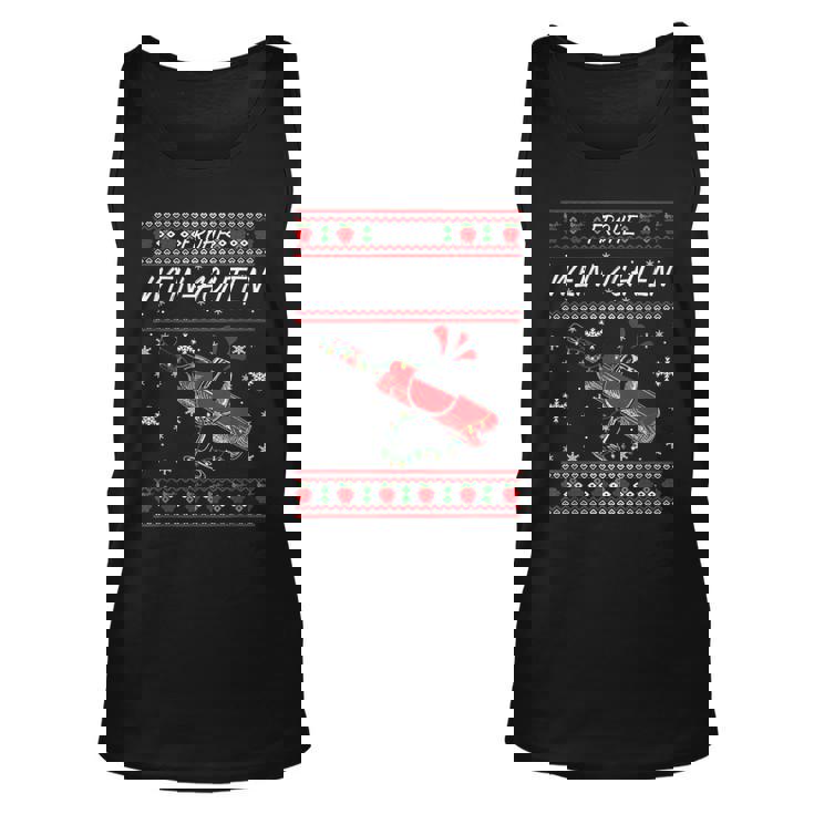 Frohe Wein-Achten Rotwein Liebhaber Weihnachts Glühwein Wein Tank Top