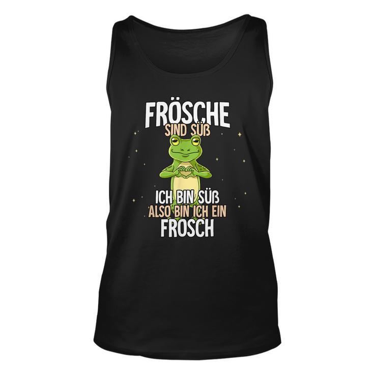 Frösche Sind Süß Frosch Tank Top