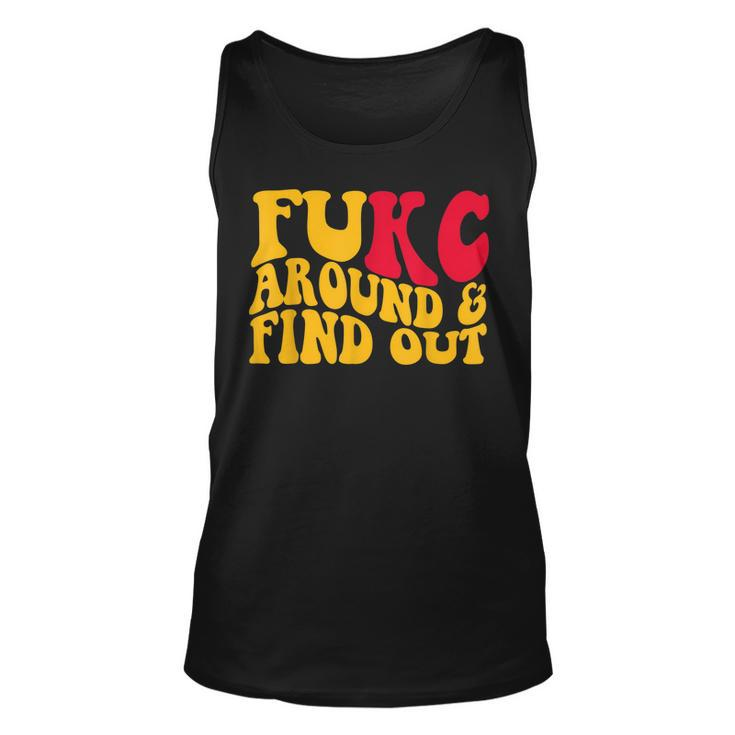 Fukc Around And Find Out  Unisex Tank Top