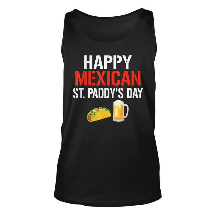 Funny Cinco De Mayo Shirts | Happy Mexican St Paddys Day Unisex Tank Top
