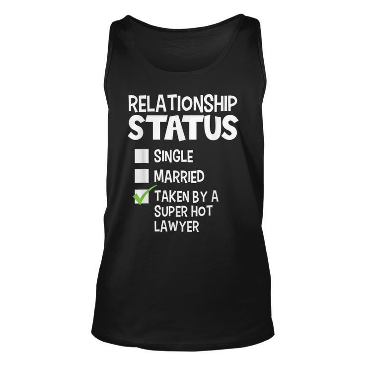 Funny His And Her Gift Idea Lawyer Relationship Status  Men Women Tank Top Graphic Print Unisex