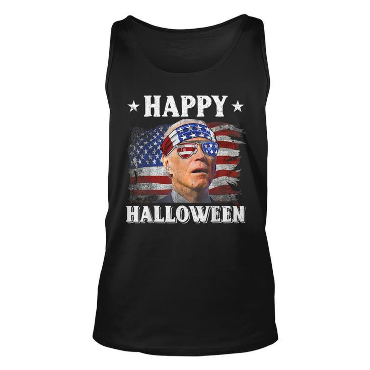 Funny Joe Biden Happy Halloween Confused 4Th Of July 2022  Unisex Tank Top