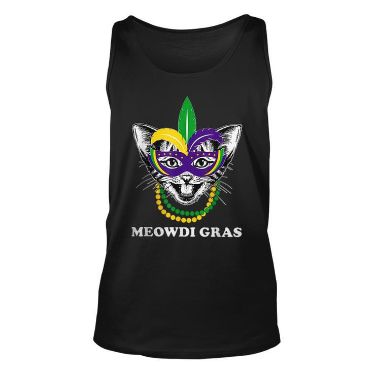 Funny Mardi Gras Fat Tuesday New Orleans Carnival  Unisex Tank Top