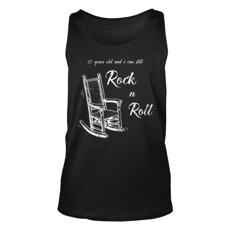Funny Rock & Roll 60 Year Old Birthday Gift Shirts Unisex Tank Top