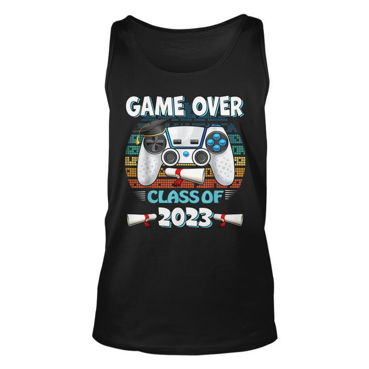 Game Over Class Of 2023 Video Gamer Graduation Gamer  Unisex Tank Top
