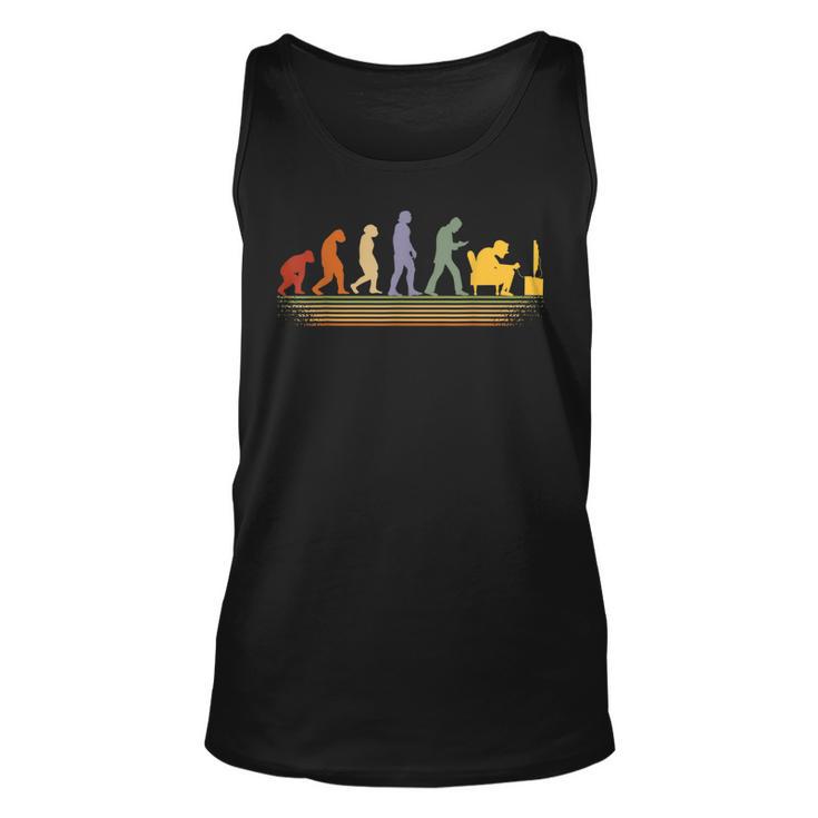 Gamer Pc Games Gaming Konsolen Zocken Retro Evolution Gamer Tank Top