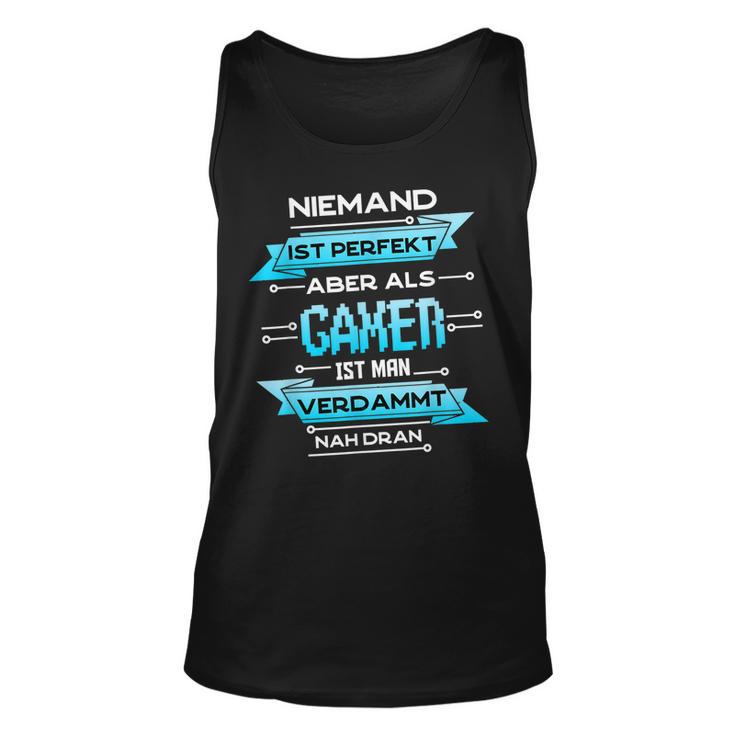 Gaming Gamer Games Zocken Game Konsole Spiele Tank Top