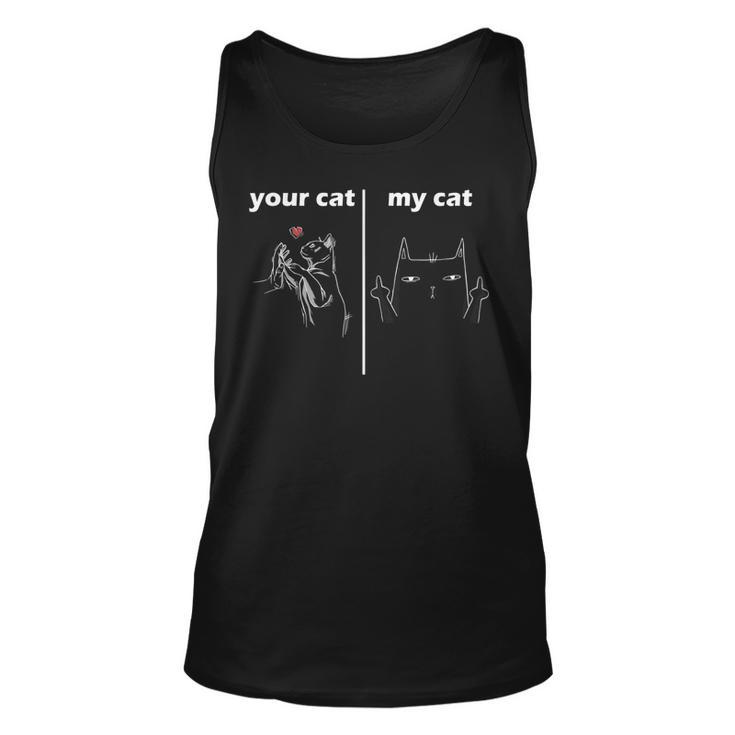 Geschenkidee Für Katzenliebhaber Deine Katze Meine Katze Tank Top