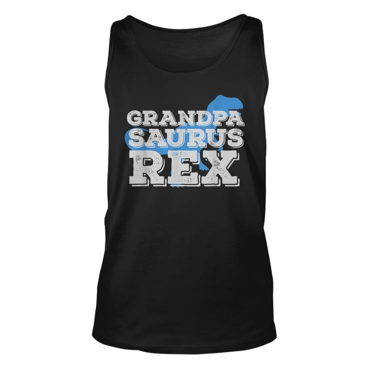 Grandpa Dinosaur Rex  Fathers Day Gift Dads Unisex Tank Top