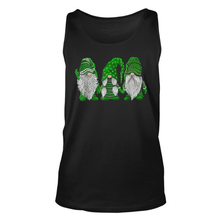 Green Sweater Gnome St Patricks Day Irish Gnome  Unisex Tank Top