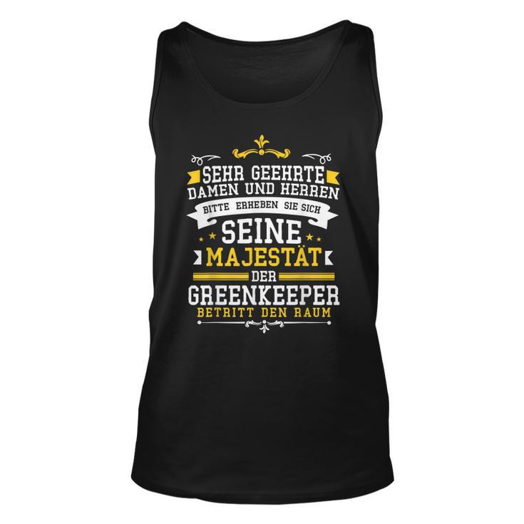 Greenkeeper Geschenk Fußball Rasenplatz Pflege Sprüche Tank Top