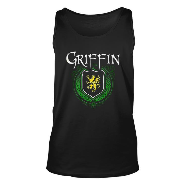 Griffin Surname Irish Last Name Griffin Family Crest Men Women Tank Top Graphic Print Unisex