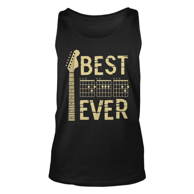 Guitarist Father Best Dad Ever D A D Chord Gifts Guitar V2 Unisex Tank Top