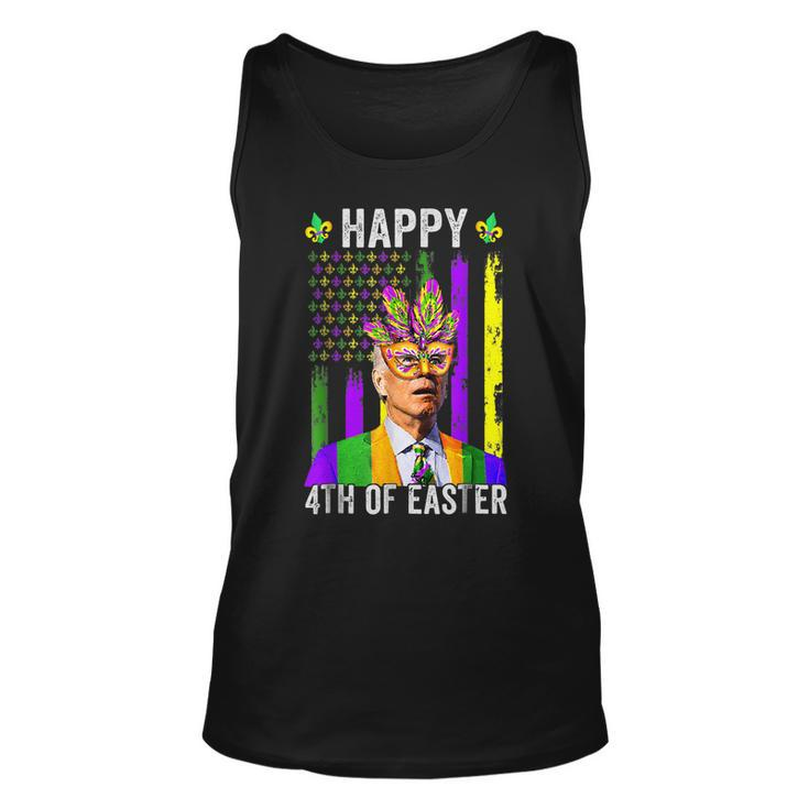 Happy 4Th Of Easter Funny Joe Biden Mardi Gras Shenanigans V2 Unisex Tank Top