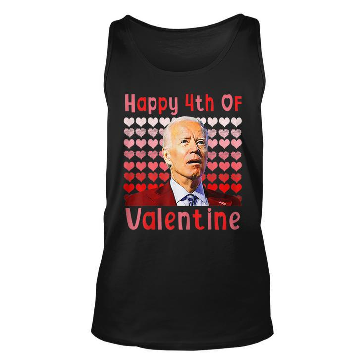 Happy 4Th Of Valentine Funny Joe Biden Valentines Day  Unisex Tank Top