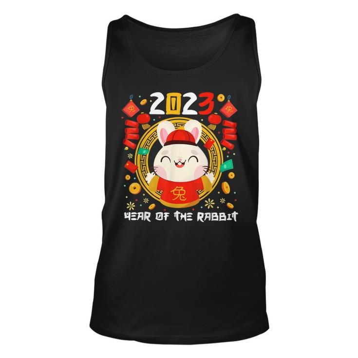Happy Chinese New Rabbit Year 2023 Gifts Year Of The Rabbit  V2 Unisex Tank Top