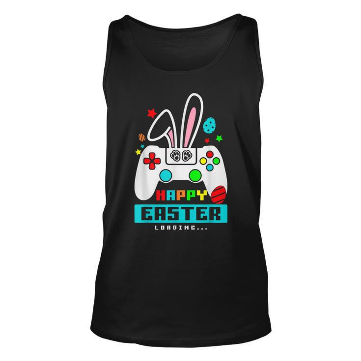 Happy Easter Day Bunny Egg Video Game Boys Girls Kids Gamer Tank Top