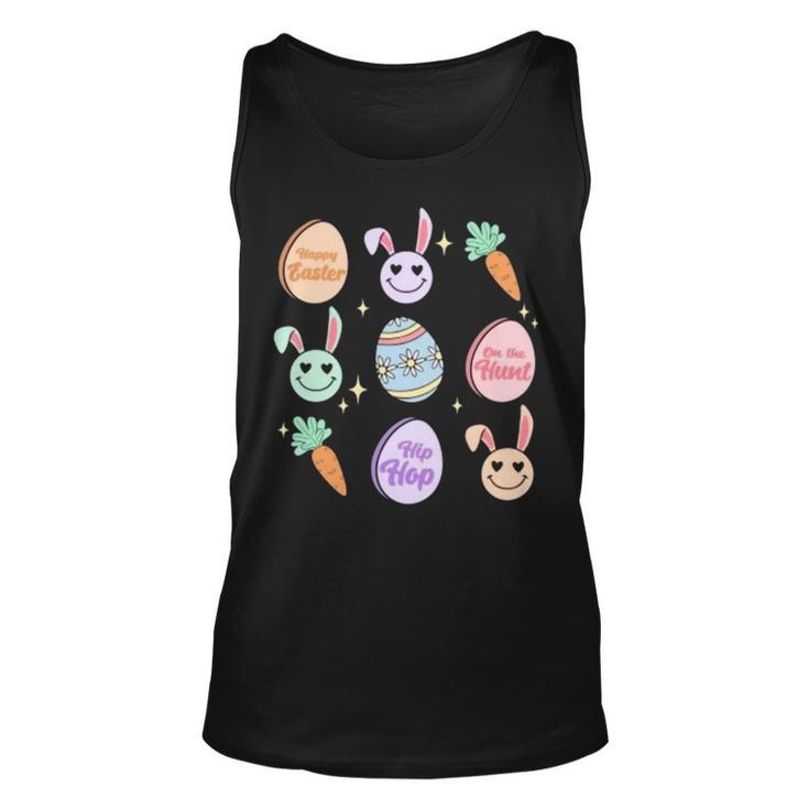 Happy Easter On The Hunt Hip Hop Unisex Tank Top