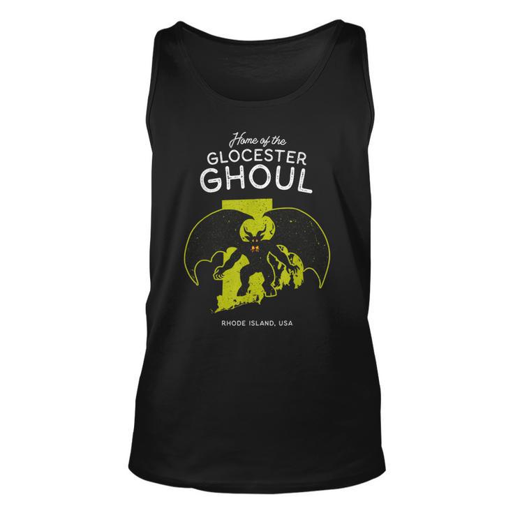 Heimat Des Glocester Ghuls Rhode Island Usa Cryptid Tank Top