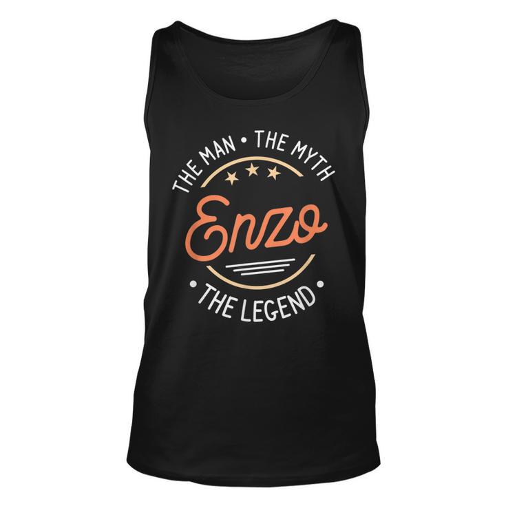 Herren Enzo Der Mann Der Mythos Die Legende Tank Top