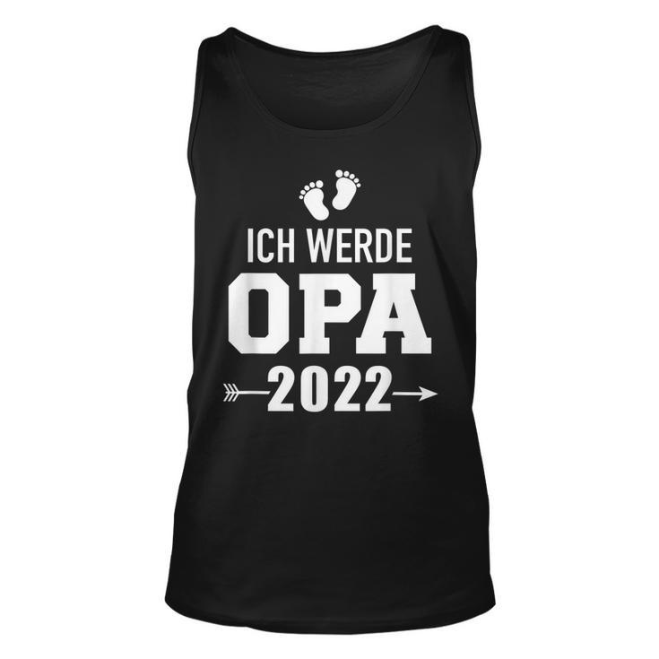 Herren Ich Werde Opa 2022 Schwangerschaft Verkünden Tank Top