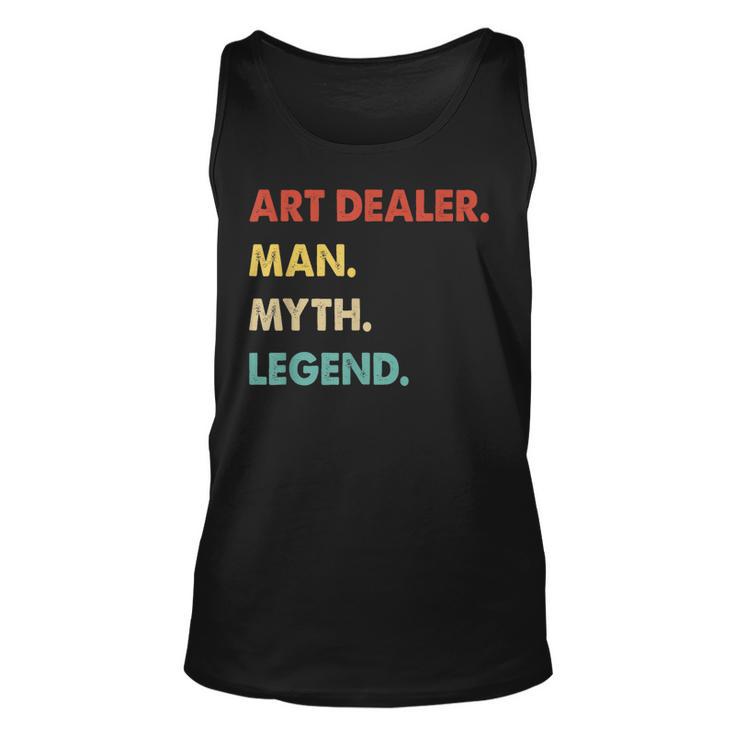 Herren Kunsthändler Mann Mythos Legende Tank Top