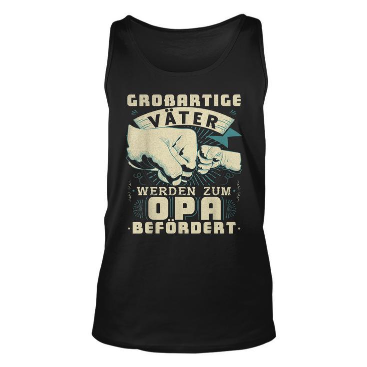 Herren Opa Vatertag Papa Spruch Grossvater Geschenk V2 Tank Top