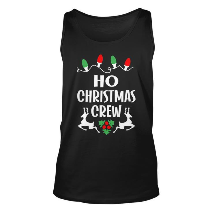 Ho Name Gift Christmas Crew Ho Unisex Tank Top