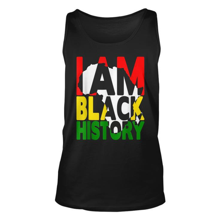 I Am Black History Month African American Pride Celebration  V23 Unisex Tank Top