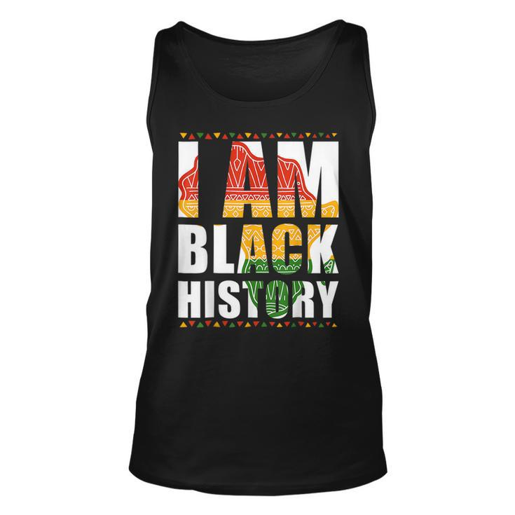 I Am Black Woman Black History Month Educated Black Girl V12 Unisex Tank Top