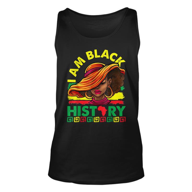 I Am The Strong African Queen Girls Black History Month  V9 Unisex Tank Top