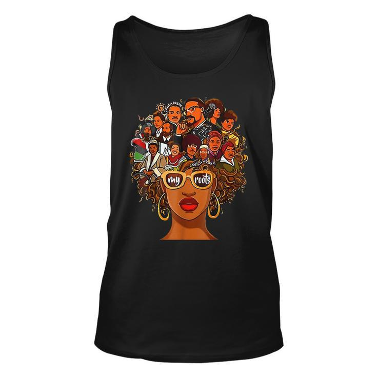 I Love My Roots Back Powerful History Month Pride Dna Gift  V2 Unisex Tank Top