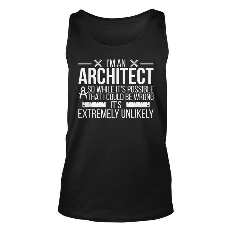 Ich Bin Ein Architekt Architekturarchitekten Tank Top