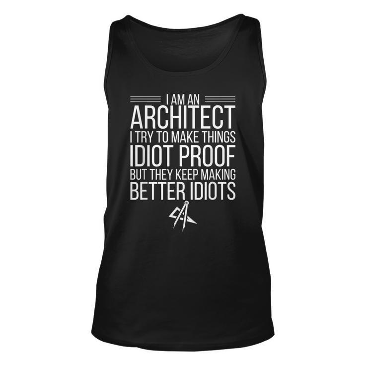 Ich Bin Ein Architekt Architekturarchitekten V2 Tank Top