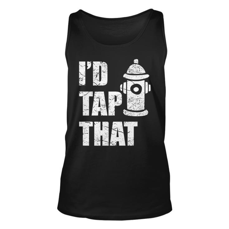Id Tap That Fire Fighter   Unisex Tank Top