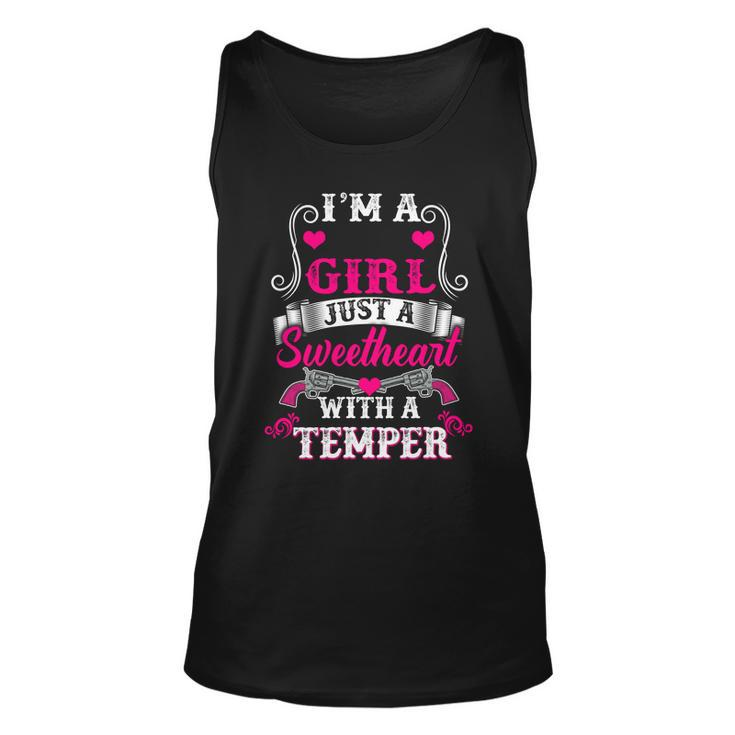 Im A Month Girl With A Temper Personalized Custom Design Template Men Women Tank Top Graphic Print Unisex