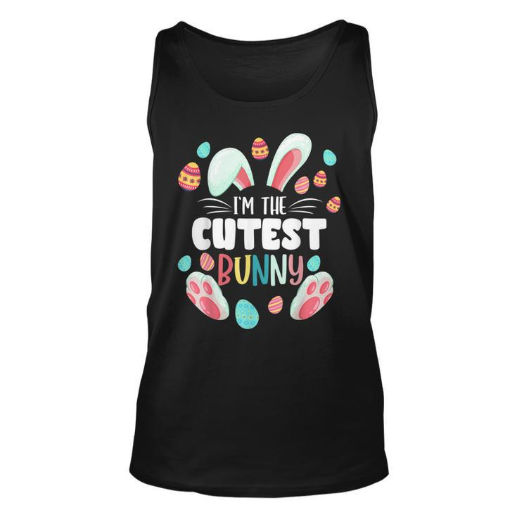 Im The Cutest Bunny Matching Family Easter Party  Unisex Tank Top
