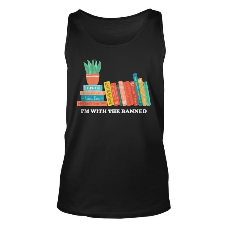 Im With The Banned Books  Unisex Tank Top